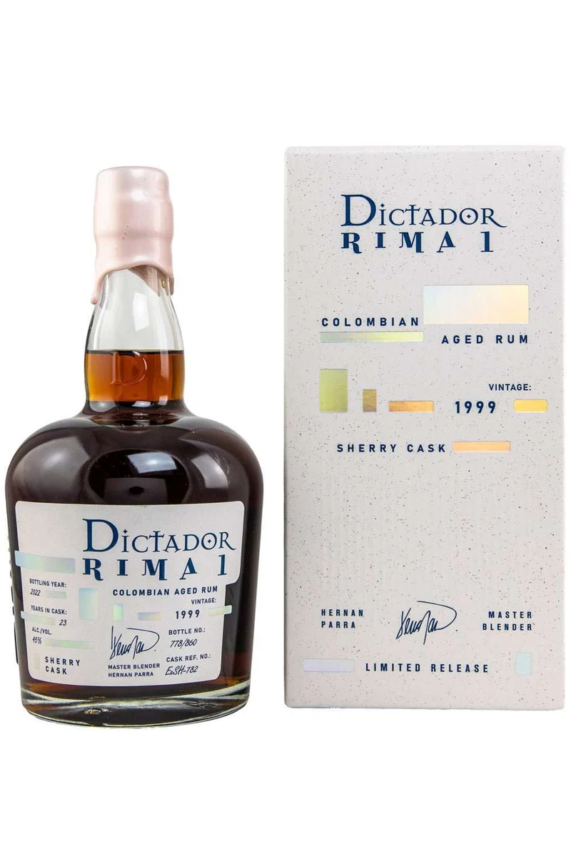 Dictador Rima 1999/2022 23 Jahre Sherry Cask 45% vol. 700ml