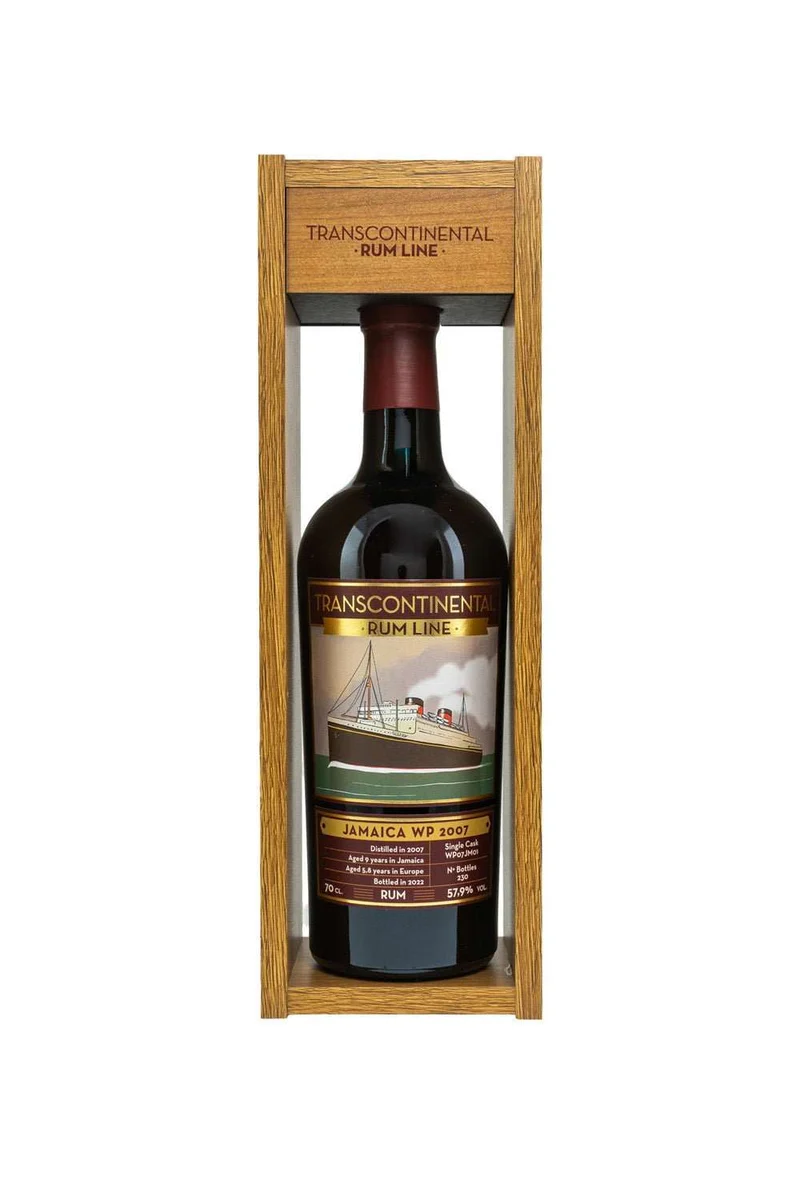 Jamaica WP 2007/2022 Single Cask Transcontinental Rum Line TCRL 57,9% vol. 700ml