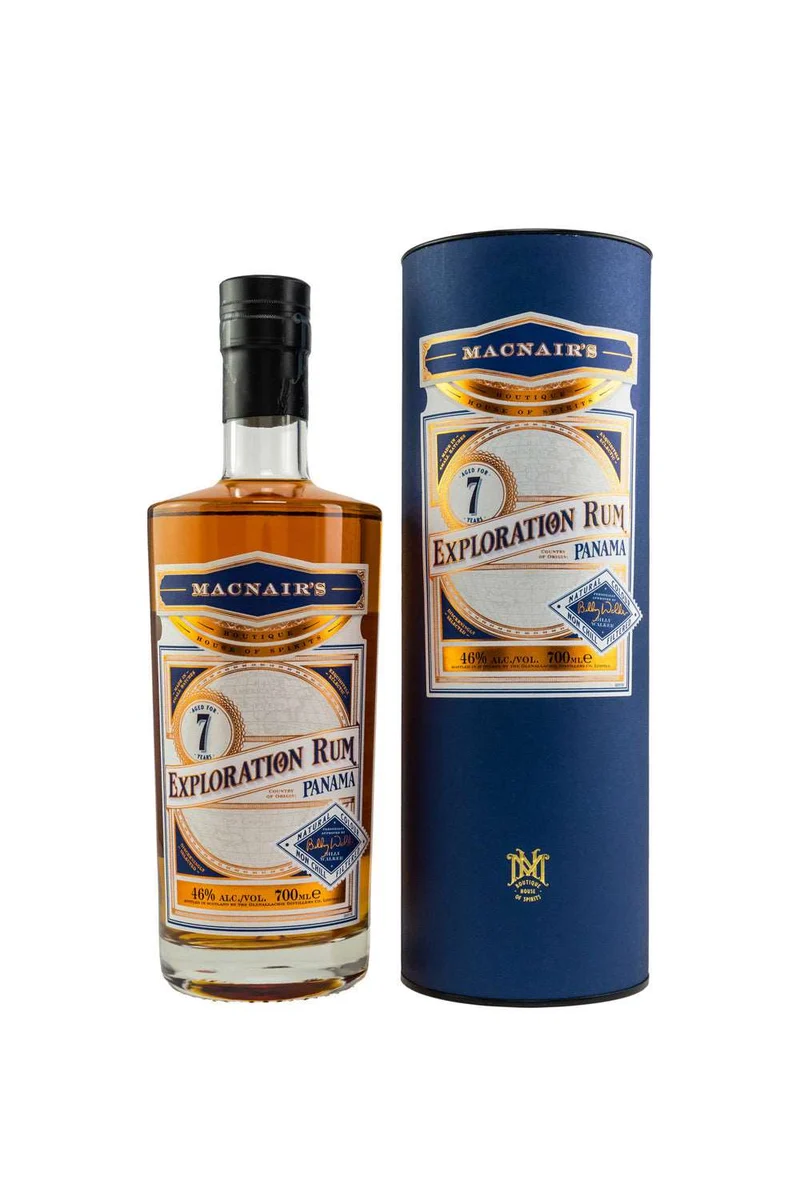 MacNair’s Exploration Rum Panama 7 Jahre by Billy Walker 46% vol. 700ml