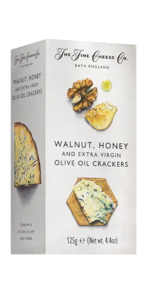 Cracker mit Walnuss, Honig & Olivenöl 125g