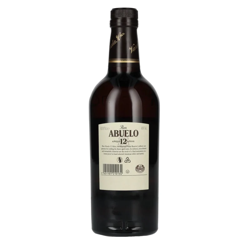 Ron Abuelo Añejo 12 Años 40% Vol. 0,7l