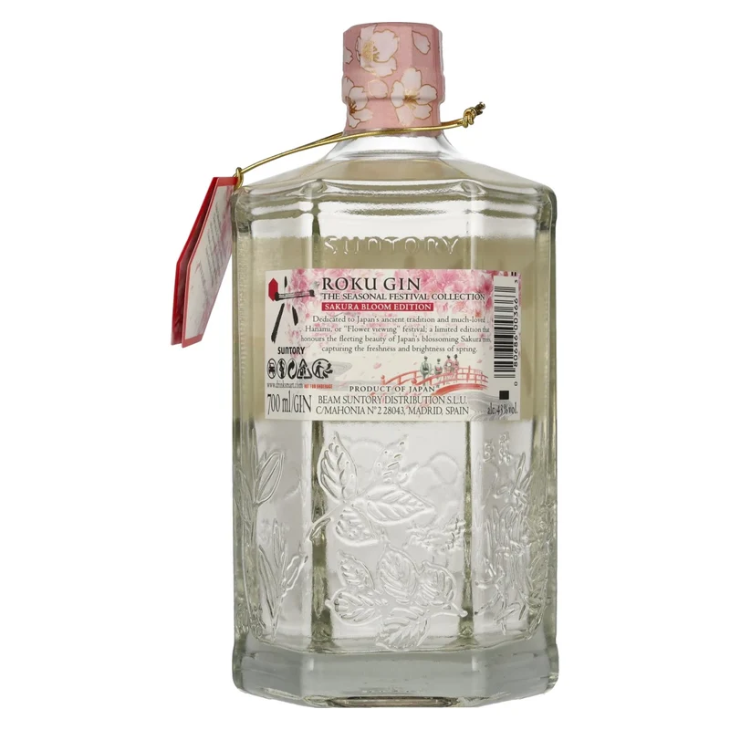 Roku Gin The Japanese Craft Gin Sakura Bloom Edition 6 43% Vol. 0,7l