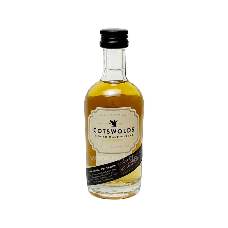 Cotswolds English Single Malt Whisky MINIATUR 0,05l