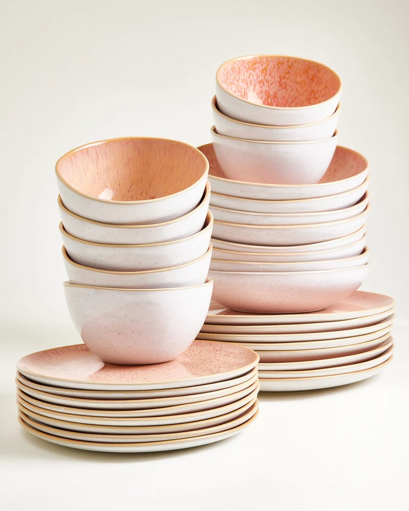 Areia Geschirr-Set classic pink 32-teilig