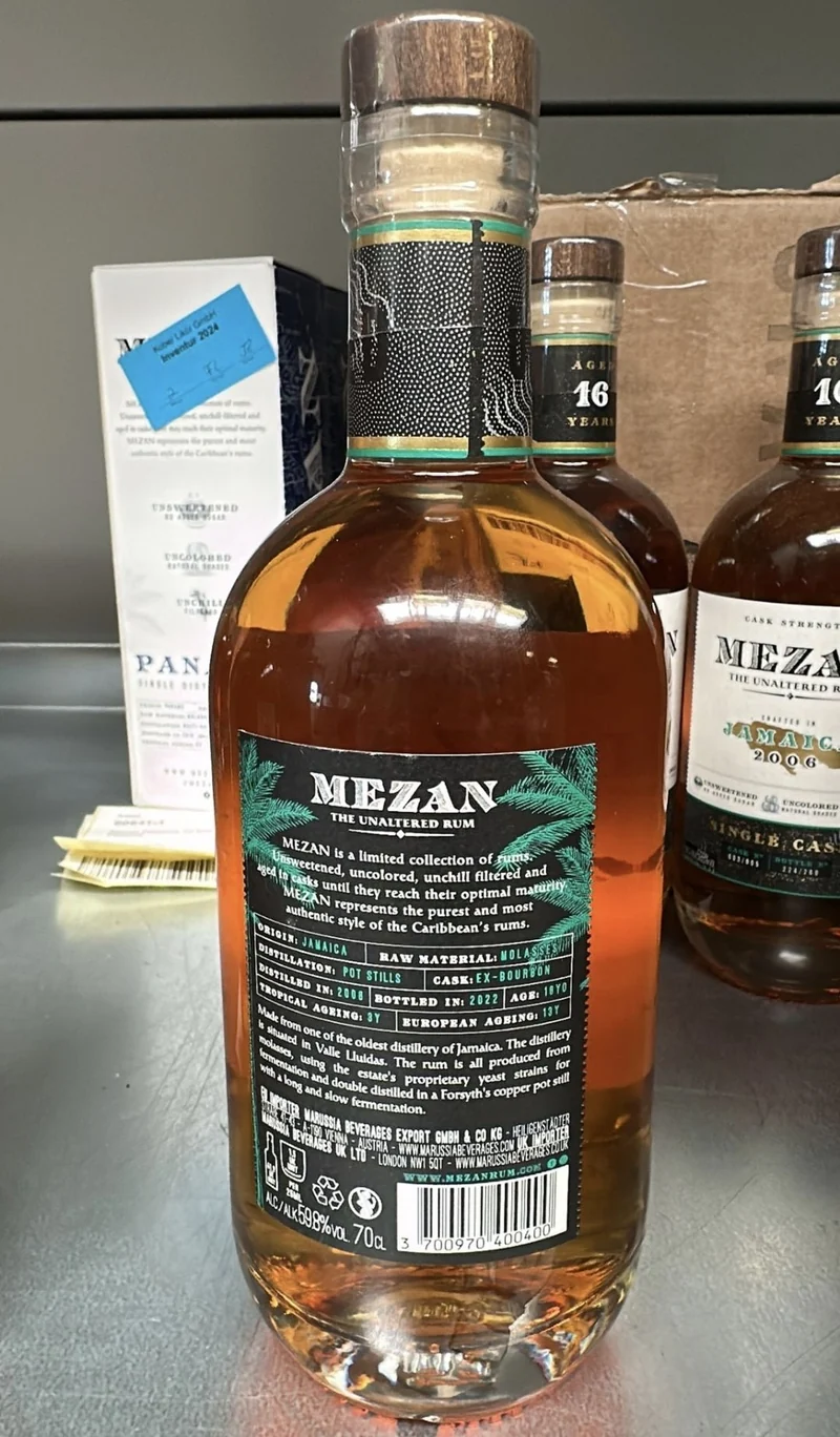 Mezan Jamaica 2006 Single cask 16y 0,7l 59,8 % vol. Rum #3