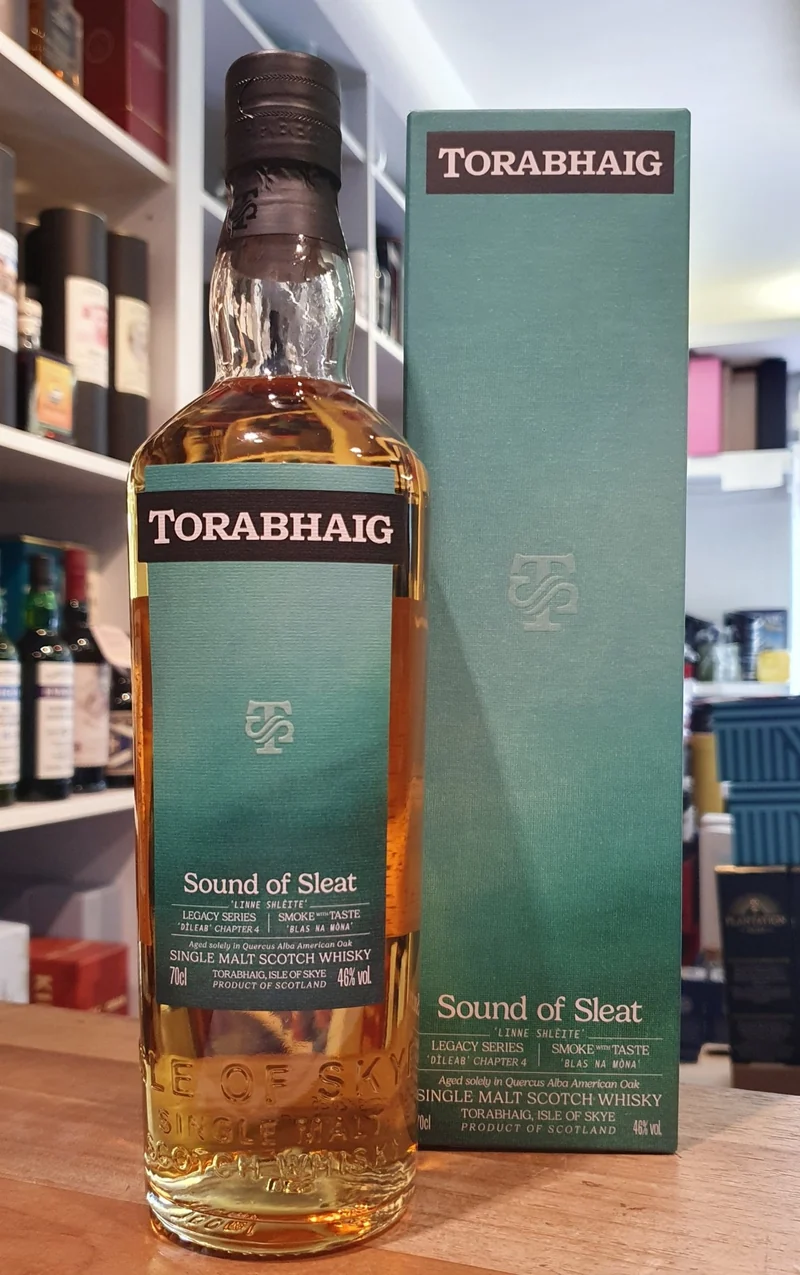 X Torabhaig Sound of Sleat 4 2025 the legacy series 0,7l 46% vol. mit GP Whisky skye single malt