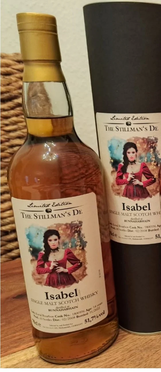 Bunnahabhain single cask 2008 Isabel The Stillmans 0,7l 51,7% vol. Whisky