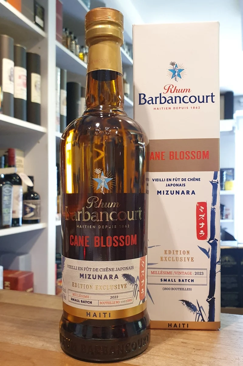 Barbancourt Cane Blossom Mizunara Cask Finish Haiti 0,7l 45 %vol. Rum Limited Edition