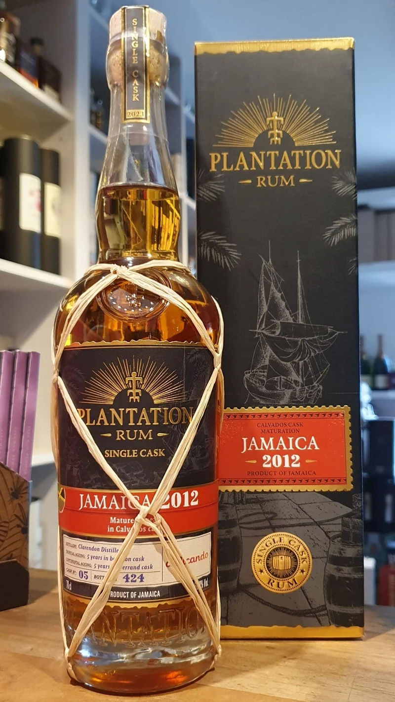 Plantation Jamaica 2012 2023 Clarendon Calvados cask 0,7l 50,8 % vol. #5 single cask Rum ( Delicando )Planteray