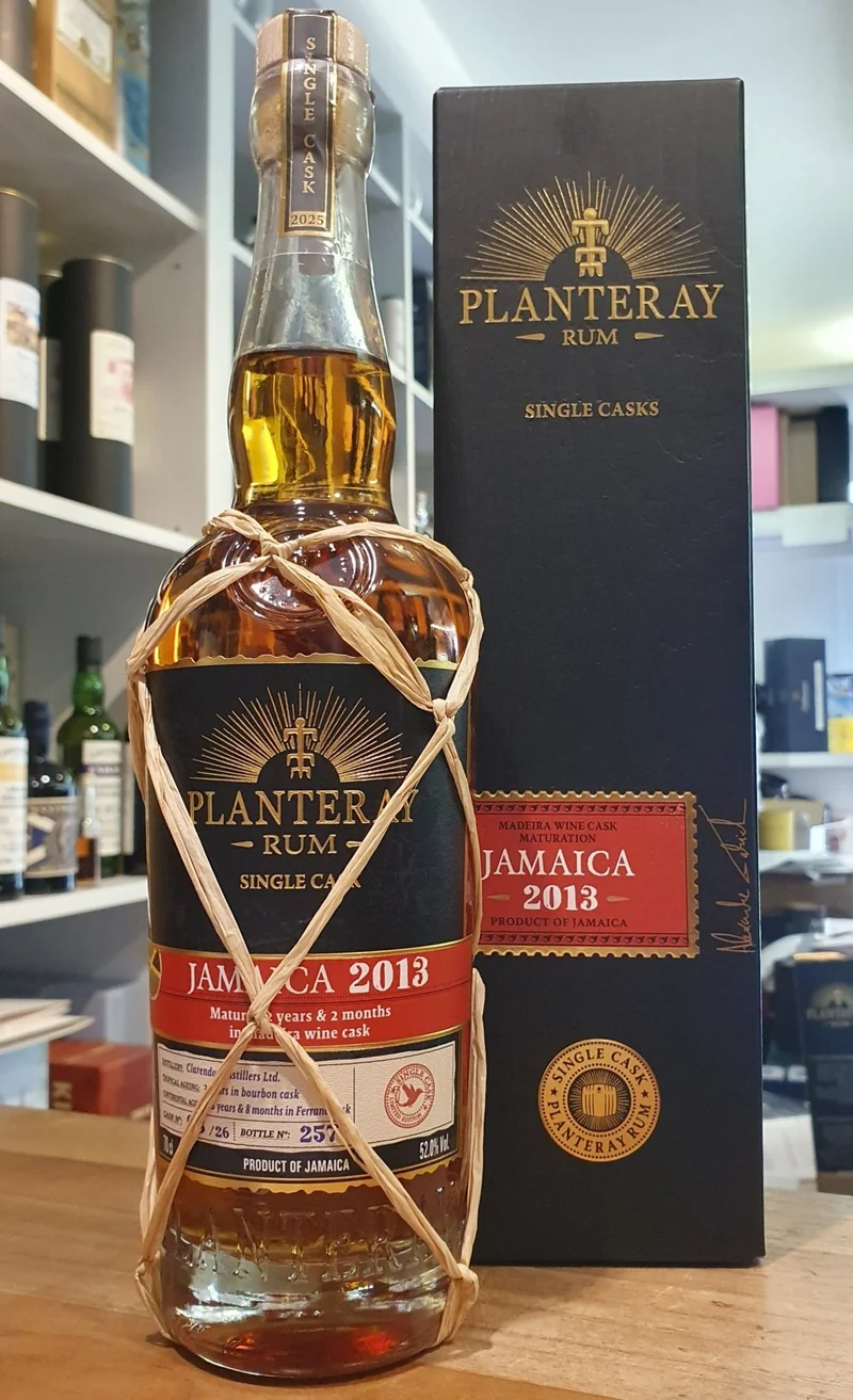 Planteray Jamaica 2013 2025 Madeira Cask 0,7l 52 % vol. Xo single cask Rum Plantation frd #3