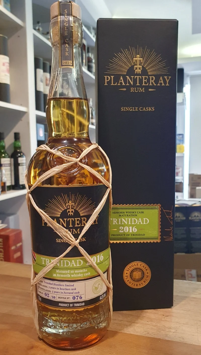 Planteray Trinidad TDL 2016 2025 Armorik Cask 0,7l 44,3 % vol. single cask Rum Plantation frd #2