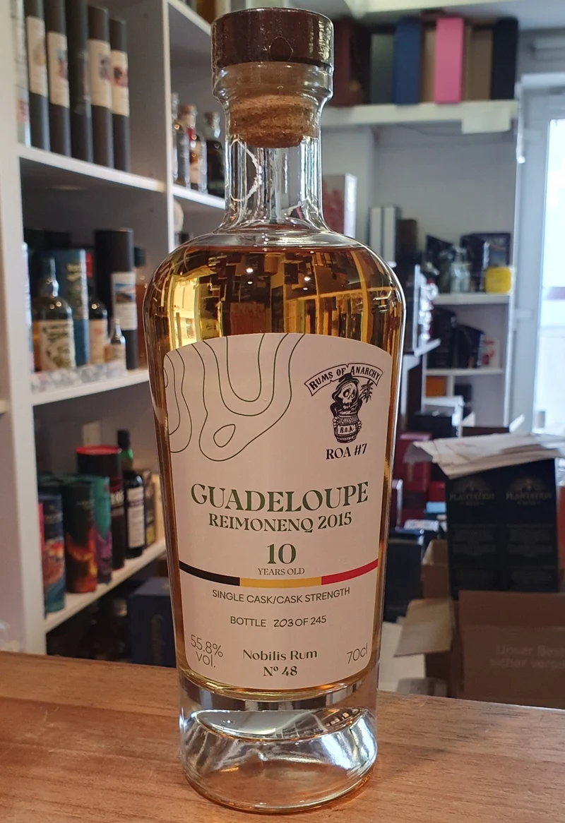 X Nobilis Guadeloupe Reimonenq 2015 o.gp #48 Rum 0,7l 55,8 % vol. Rhum
