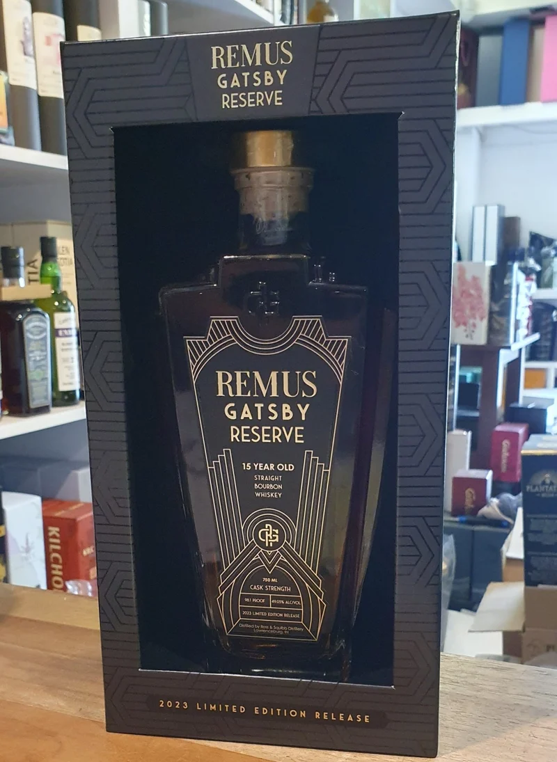 X Georg Remus Gatsby 2023 Reserve Straight Bourbon Whiskey 0,7l 49,1% vol. 15Y limitiert
