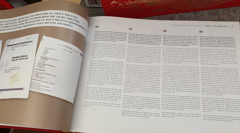 Caroni Bibel 100% Trinidad Rum Buch Steffen Mayer zwei Bände im Schuber 2072 Exemplare limitiert einzeln nummeriert mehrsprachig