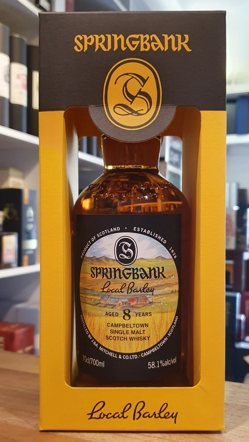 Springbank Local Barley 8 y 0,7l 58,1% vol. Whisky