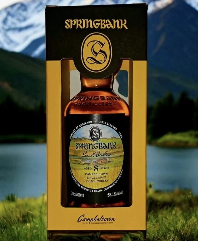 Springbank Local Barley 8 y 0,7l 58,1% vol. Whisky