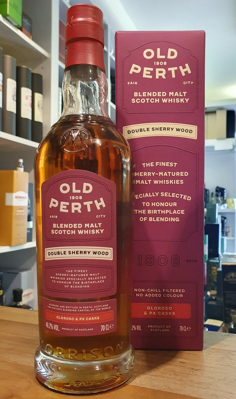 Old Perth Double Sherry Pedro Ximenez PX cask limited Edition 0,7l 48,2% vol. Whisky Morrison