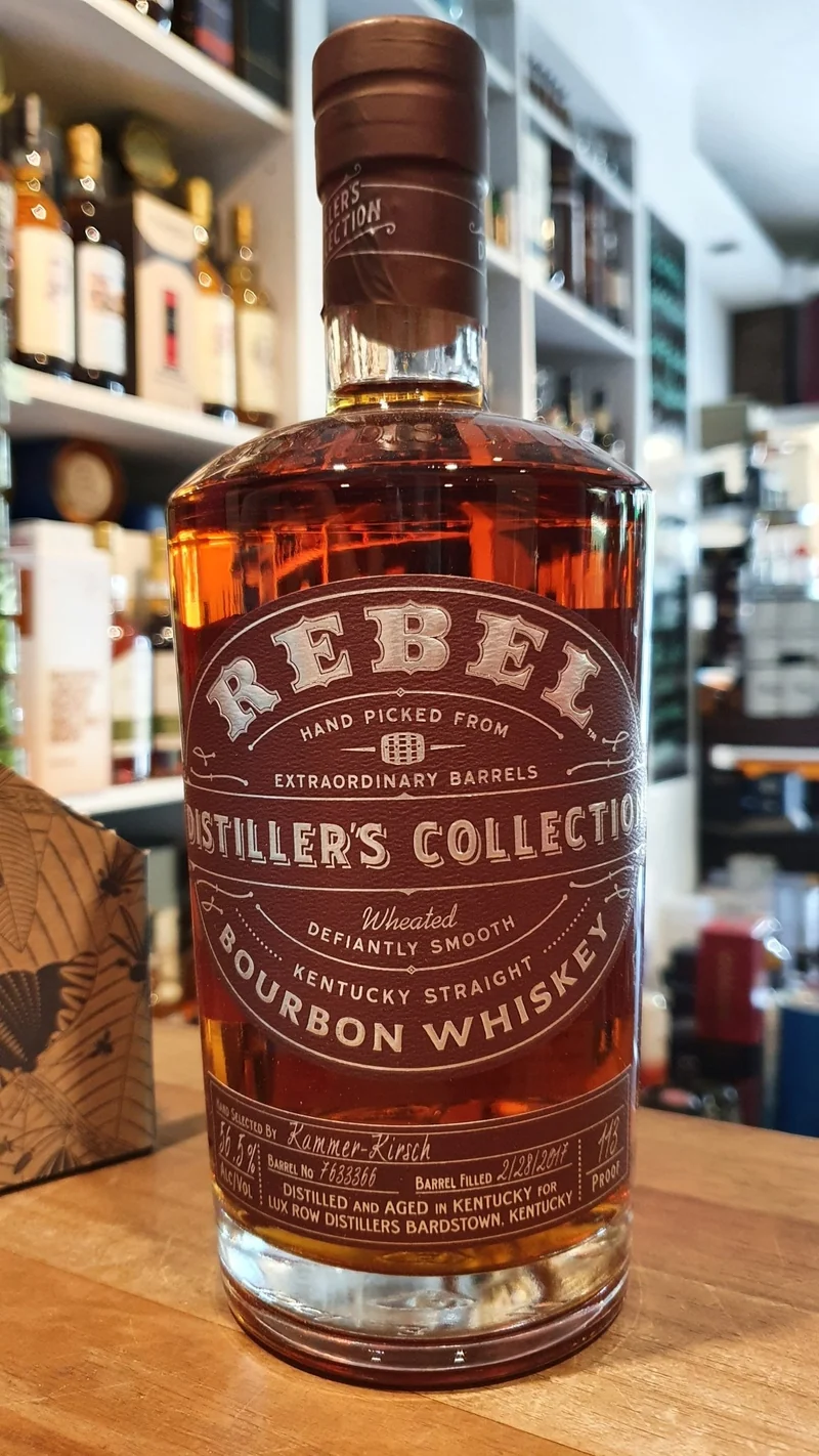 Rebel Distiller's Collection Barrel Bourbon Whiskey whisky 0,75l 56,5% vol. limitiert