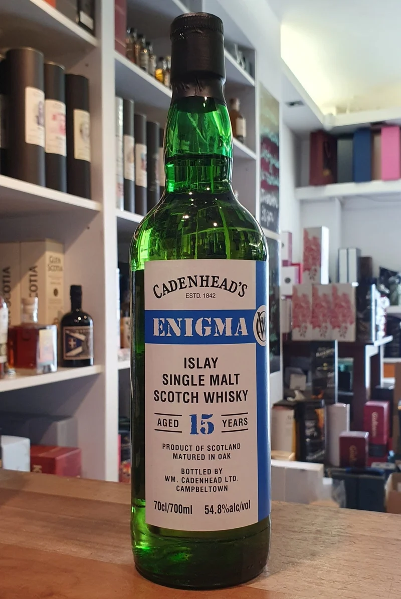 X Enigma 15y Islay Single Malt Cadenhead's Whisky 0,7l 54,8 %vol.