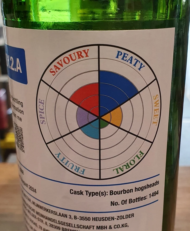 X Enigma 15y Islay Single Malt Cadenhead's Whisky 0,7l 54,8 %vol.