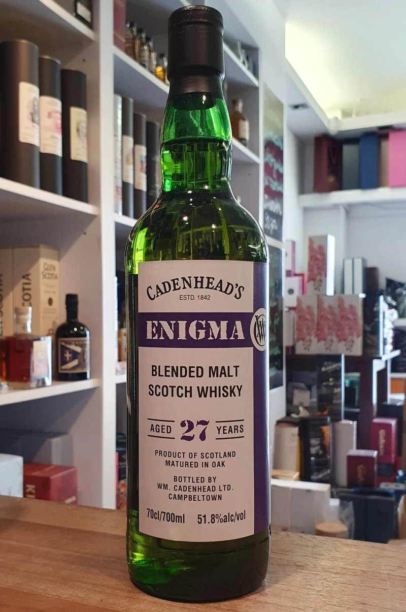 X Enigma 27y BM.2.A Cadenhead's Blended Malt Scotch Whisky 0,7l 51,8 %vol.