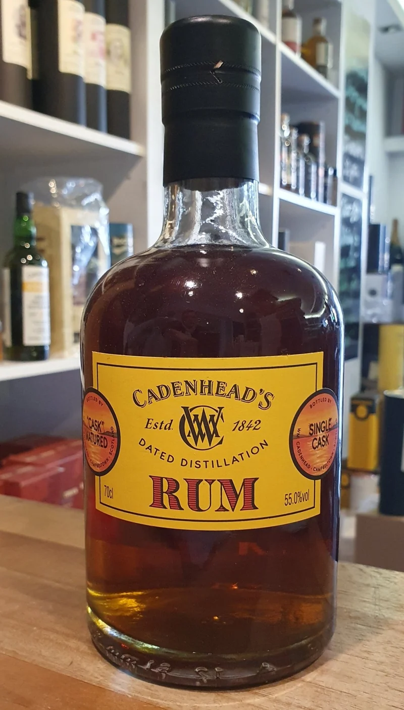 Foursquare single cask 2007 16 y Cadenhead´s 55 % vol. 0,7l Rum