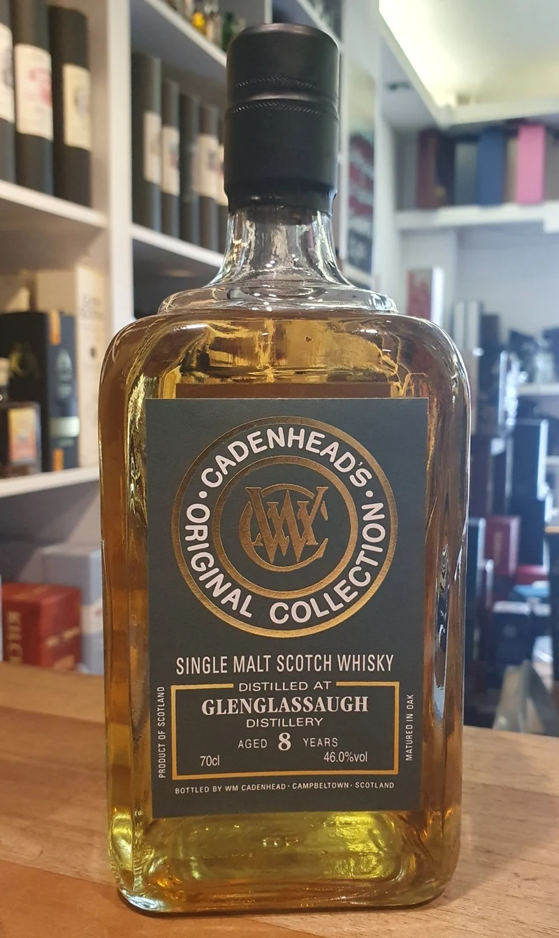 Glenglassaugh 8 y Bourbon Cask Cadenhead's 0,7l 46 %vol. Whisky