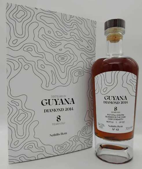 Nobilis Guyana Diamond 8 2014 DHE/PM 0,7l #42 54,3%vol. single cask rum