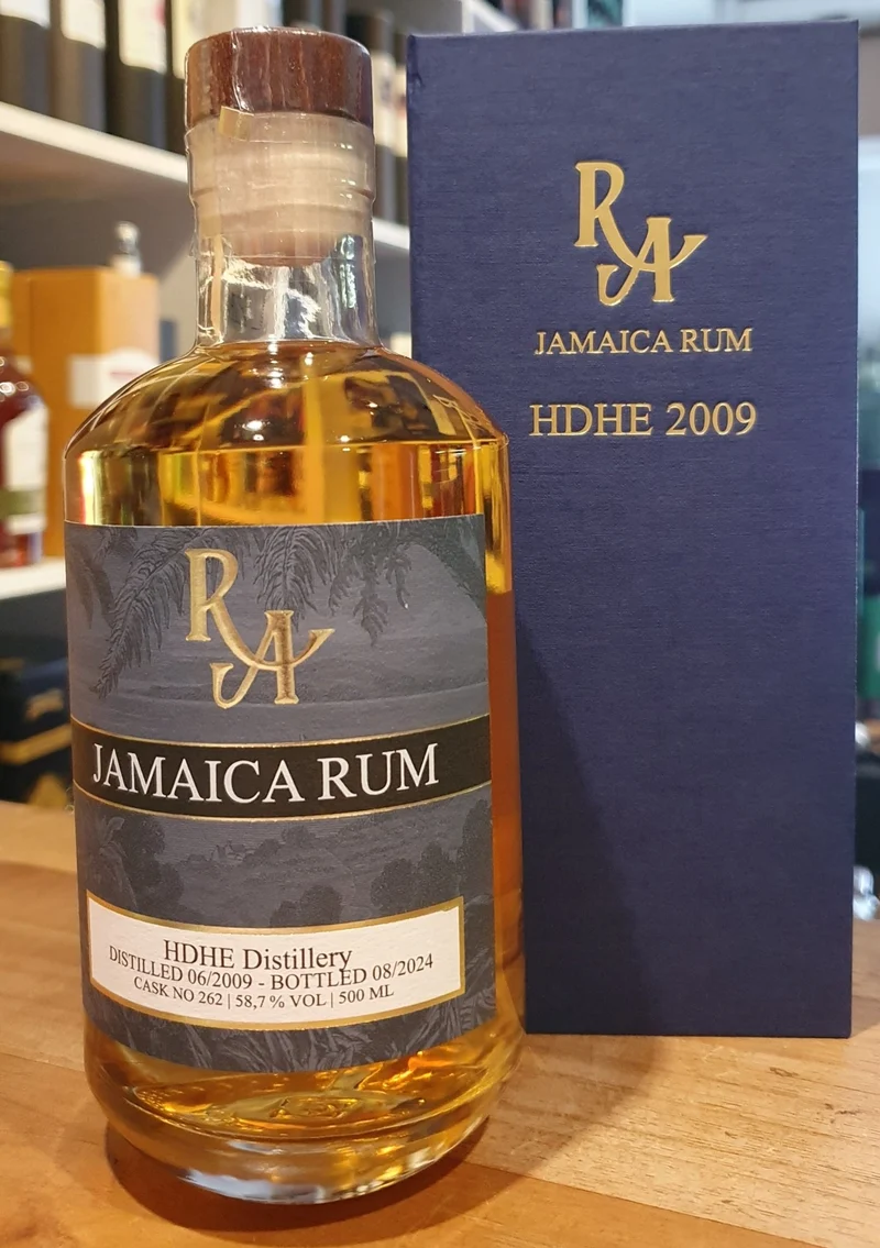RA Jamaica Hampden 2009 HDHE DOK 0,5l #262 58,7% vol.single cask Rum Artesanal