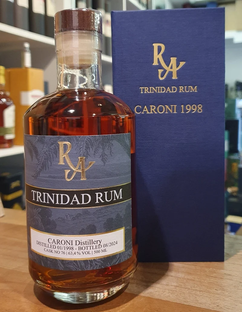 RA Trinidad Caroni 1998 HTR 2024 0,5l 63,4% vol. Rum Artesanal #76