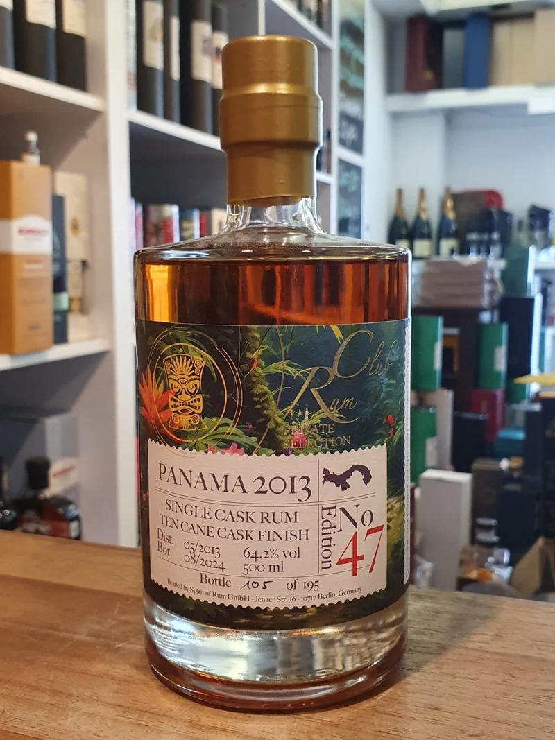 Rumclub ed. 47 Panama 2013 0,5l 64,2% vol. rum club Private Selection Edition