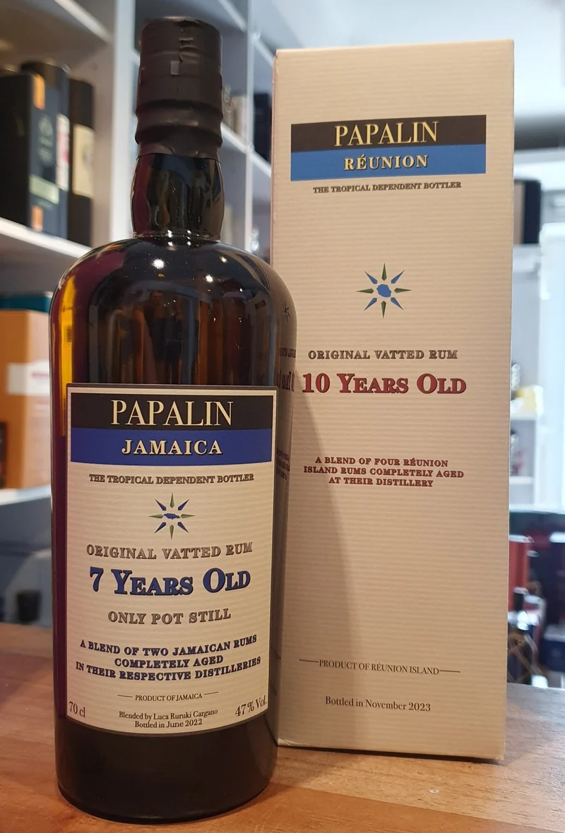 X Velier Papalin Jamaica 7y Rum 0,7l 47 % blau