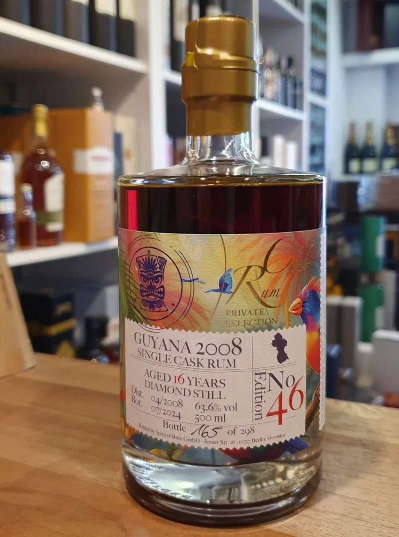 Rumclub ed. 46 Guyana DDL 2008 2024 0,5l 63,6% vol. rum club Private Selection Edition