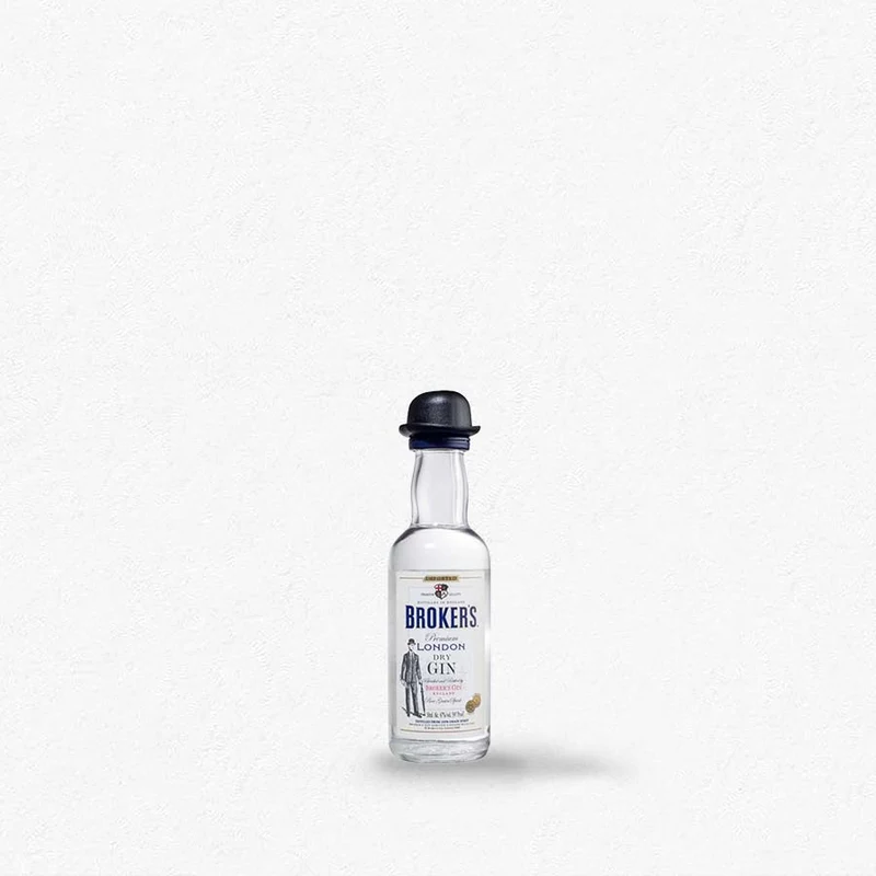 Broker's London Dry Gin 47% 50ml - Miniatur