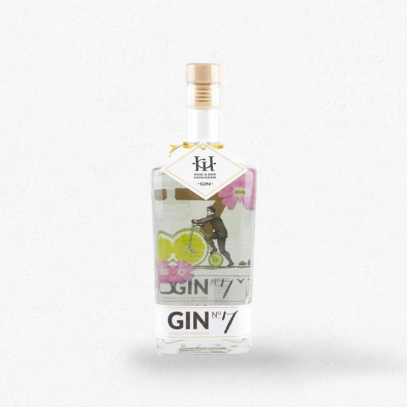 Inge & der Honigbär No.7 Kaffirblatt & Limette 43% 0,5L