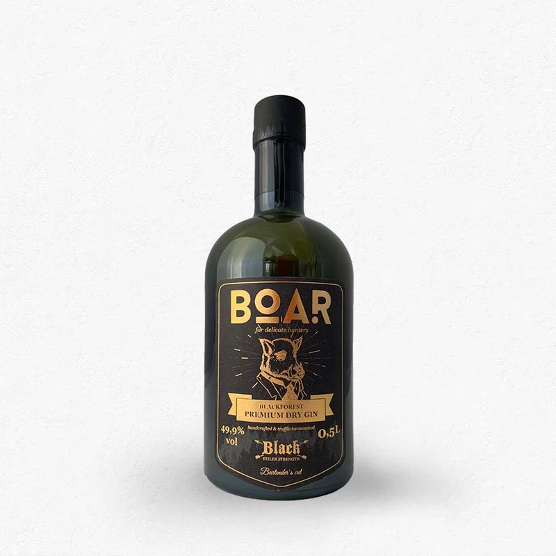 Boar Black Forest Dry Gin Black Edition 49,9% 0,5L