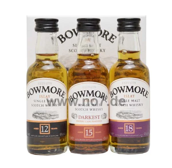 Bowmore Distillers Collection Miniatures 0,15l