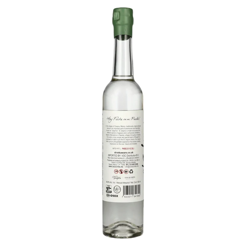 El Jolgorio Mezcal ESPADÍN 48,8% Vol. 0,5l