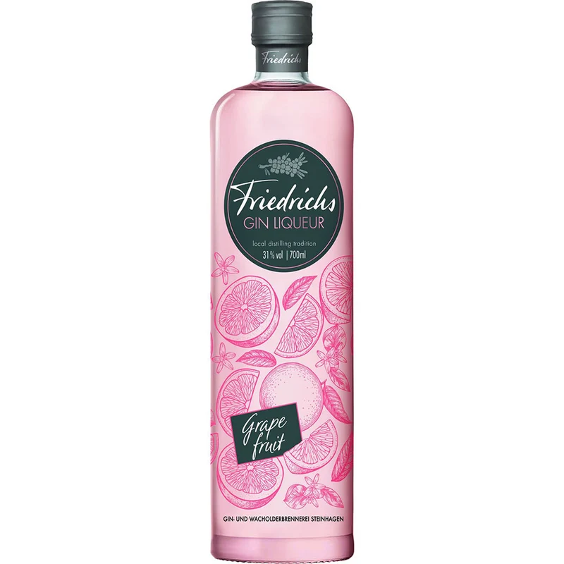 Friedrichs Gin Liquer Grapefruit 31% 0,7 Liter