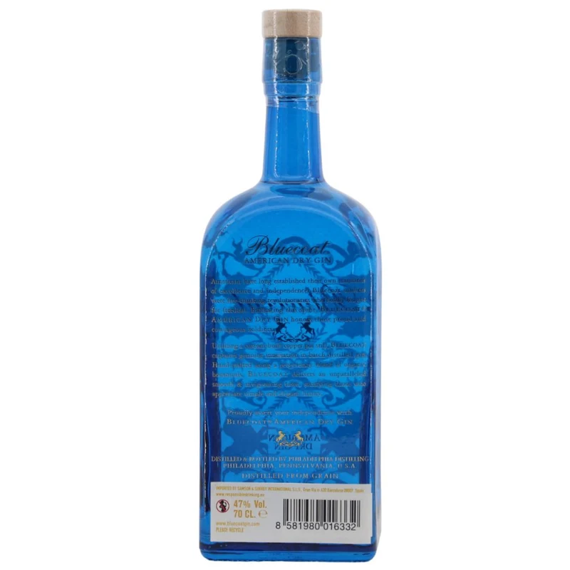 Bluecoat American Dry Gin 47% 0,7l