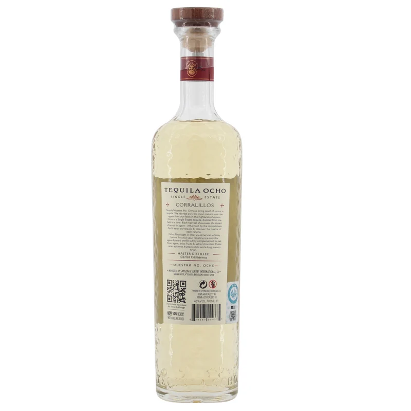 Ocho Tequila Anejo 40% 0,7l