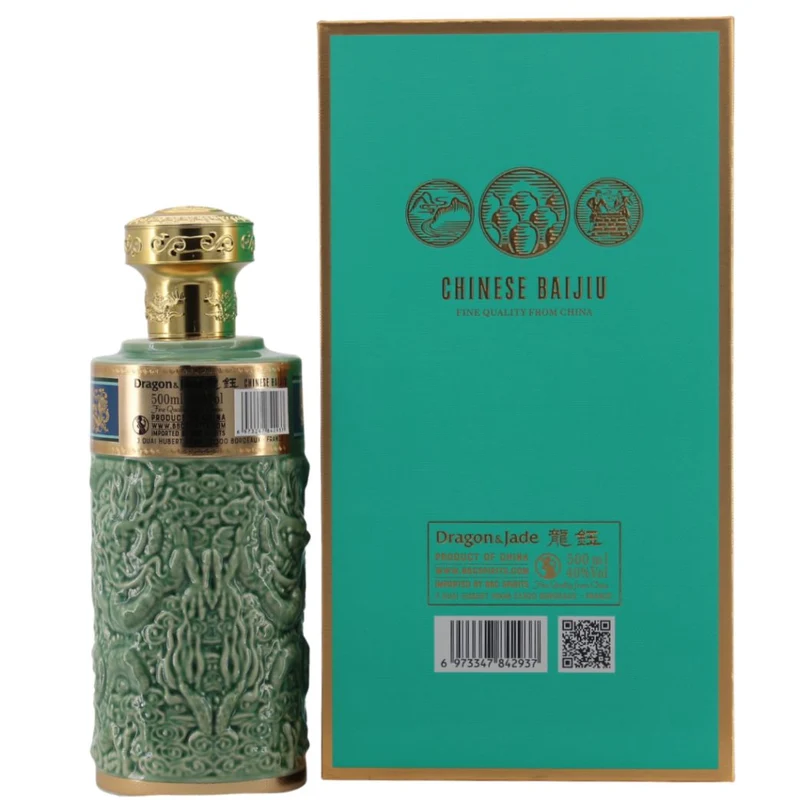 Dragon & Jade Chinese Baijiu 40% 0,5l