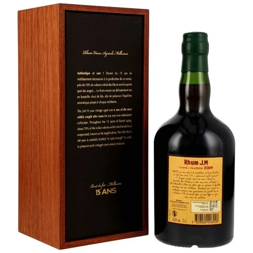 Rhum J.M 15 Jahre 2009/2025 Martinique Cask Strength 43,6% 0,7l