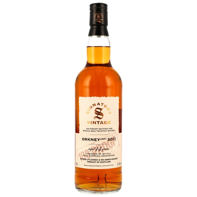 Orkney (HP) 14 Jahre 2011/2025 Palo Cortado 100 Proof Edition #59 SV 57,1% 0,7l