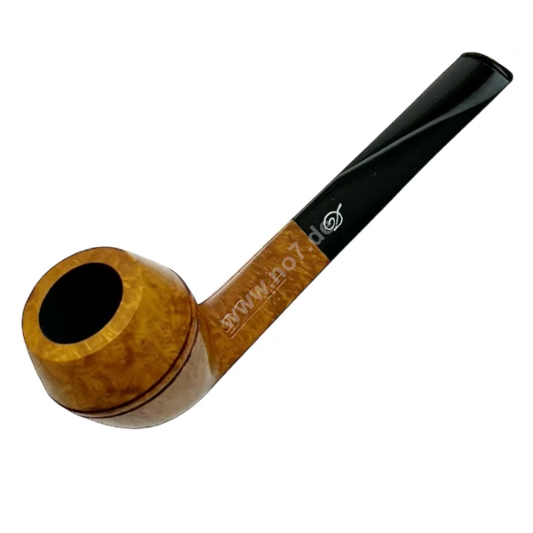Pfeife Davidoff naturfarben seidenmatt Bulldog 3mm 2545