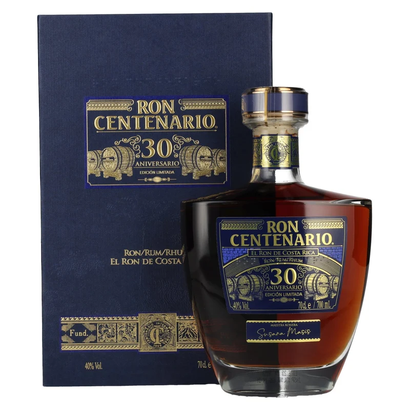 Ron Centenario EDICIÓN LIMITADA 30 Aniversario Rum 40% Vol. 0,7l in Geschenkbox