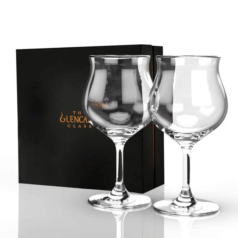 Glencairn Gin Kelch Gläser 2er Geschenkbox | Made in Scotland