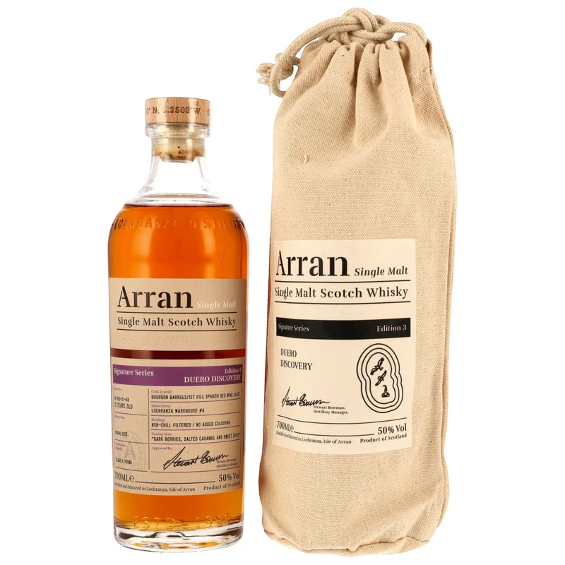 ARRAN - 12 Jahre Duero Discovery Signature Series #3 - 50% Vol.