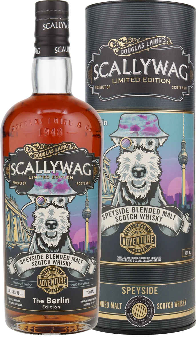 SCALLYWAG - Berlin Edition Speyside Blended Malt - 48% Vol.
