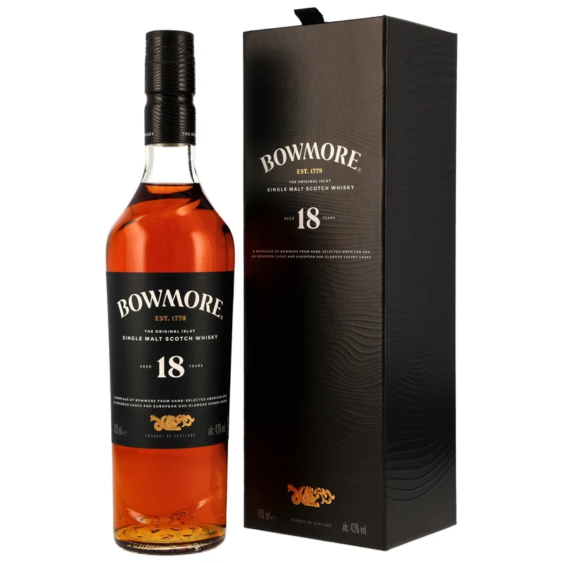 BOWMORE - 18 Jahre - 43% Vol.